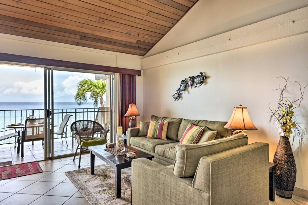 Beachfront Lahaina Condo - Featured On Hgtv! Kahana Buitenkant foto