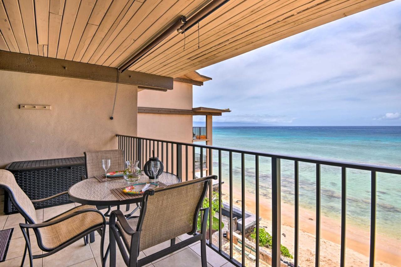 Beachfront Lahaina Condo - Featured On Hgtv! Kahana Buitenkant foto
