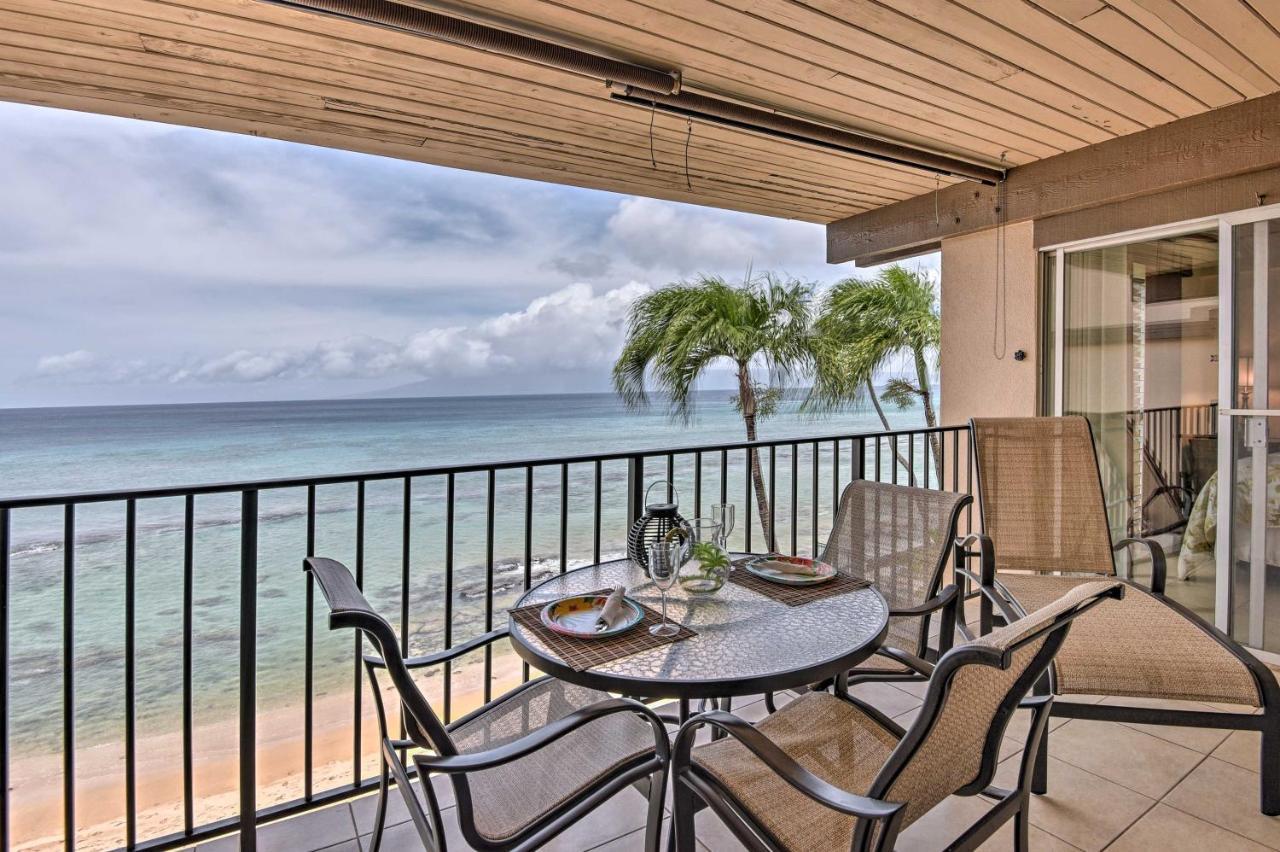 Beachfront Lahaina Condo - Featured On Hgtv! Kahana Buitenkant foto